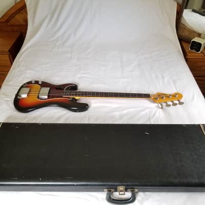 Left Handed 1963/1964 Fender Precision Bass, Pre-CBS, EXC Condition! image 25