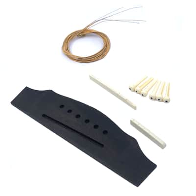 Solo ADK-10 DIY Dreadnought Acoustic Guitar Kit image 7