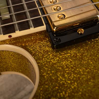 Gibson Custom 64 ES 335 Reissue VOS GH, Gold Sparkle | Demo image 11