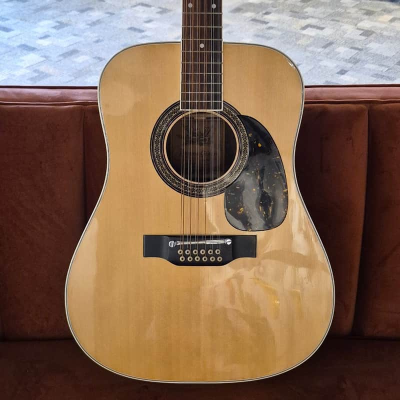 Used Alvarez 5054 12-String Acoustic Guitar - Natural image 1