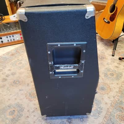 Mitchell 4x12 Cab 1977-1978 with 8 ohm G12M 25w 55 HZ Black Back Celestions - Black image 6