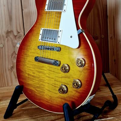 Gibson Les Paul 1959 Reissue VOS Washed Cherry Sunburst, Bj. 2012 image 6