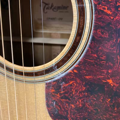 Takamine CP4DC-OV electro acoustic guitar - Made in Japan image 10