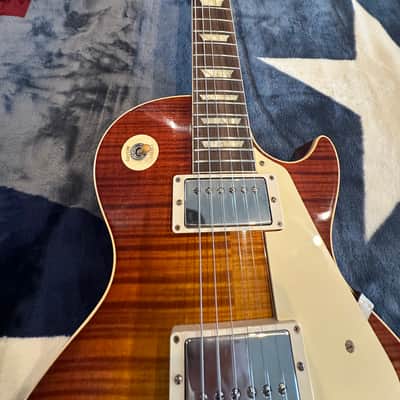 Gibson Gibson Custom Shop 60th Anniversary '59 Les Paul Washed Cherry Tom Murphy Painted and Aged - Washed Cherry Tom Murphy Painted and Aged image 5