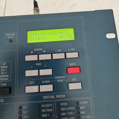 Korg MS2000R 2000s - Blue image 6