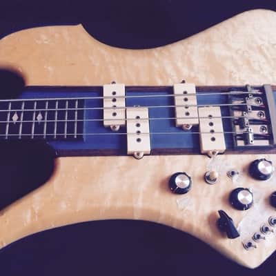 BC Rich  CUSTOM SHOP Mockingbird 1980 Blue LEFT HANDED LEFTY image 7