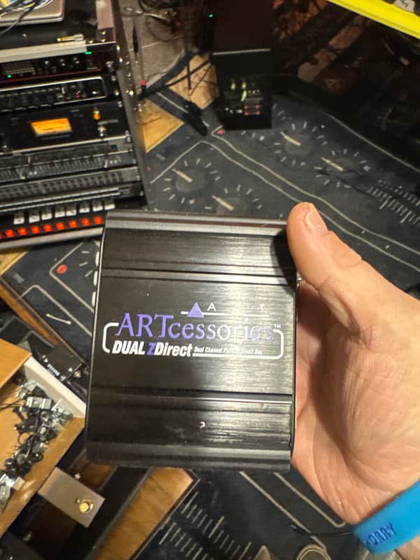 ART DualZDirect Dual Professional Passive Direct Box 2010 - Present - Black image 1