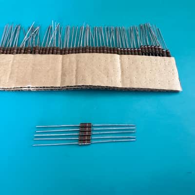 NOS 5x 1.5K 0.5W 1/2W 5% CARBON COMPOSITE COMP RESISTORS FOR TUBE AMP HIFI AMPLIFIER image 2