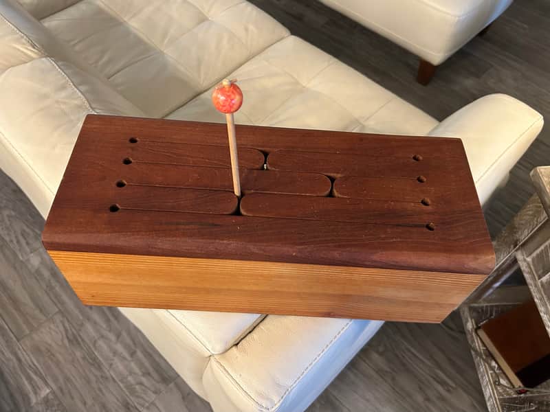 Wooden tongue drum Tongue - Wooden image 1
