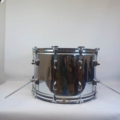 Slingerland 14x24" Jazz Rock Bass Drum Virgin 1970 3Ply Chrome Over Wood COW USA image 4