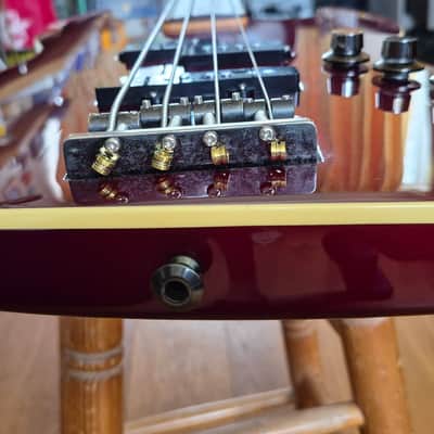Fender Aerodyne Jazz 2005 - Candy Apple Red image 5
