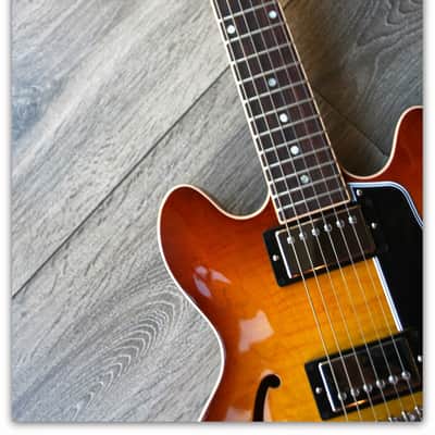 Gibson Custom Shop CS-336 Figured w/Non-Reverse Firebird Neck LIMITED EDITION Sunburst image 9