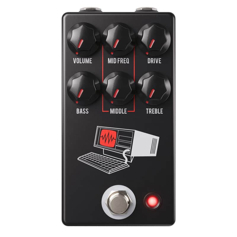 JHS Hard Drive Modern Distortion Pedal - Black image 1