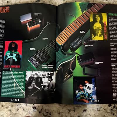 Seymour Duncan Pickup Catalog 1988 59 Alnico II Pearly Gates Staggered Flat Pro JB Trembucker quarter pound screamin demon invader Vintage 54 Broadcaster image 9