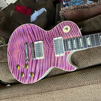 Gibson Custom Shop Standard Historic '60 Les Paul Standard Reissue 2023 - Purple Denim Gloss image 6