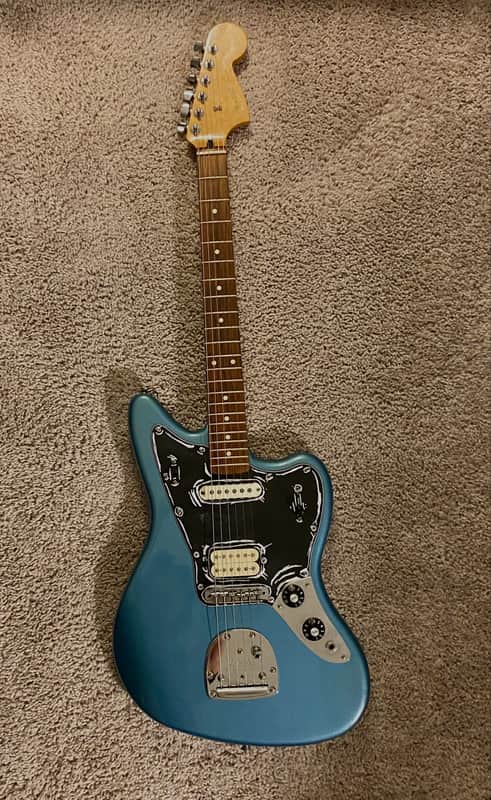 Fender Player Jaguar HS with Pau Ferro Fretboard 2018 - 2021 Tidepool image 1