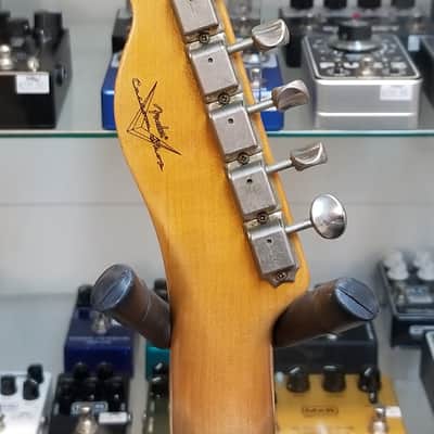 used 2018 Fender Custom Shop '54 Telecaster Relic in Aged White Blonde, Excellent Condition with OHSC! image 11