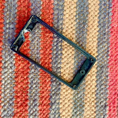 Vintage 1960's Gibson M-69 Neck Humbucker Pickup Ring Black MR491 Damaged-AS IS image 8