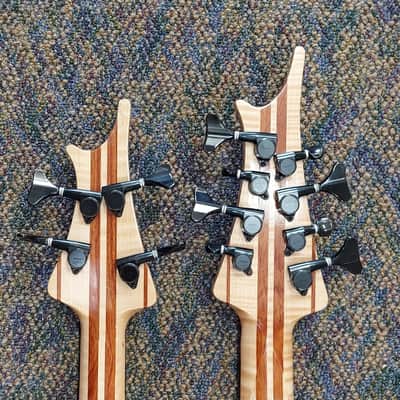 Custom Exotic Double Neck 8/4 Natural image 6