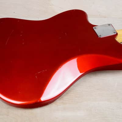 Fender JG-66 Jaguar '62 Reissue CIJ 1997 Candy Apple Red w/ Matching Headstock w/ Gig Bag image 7