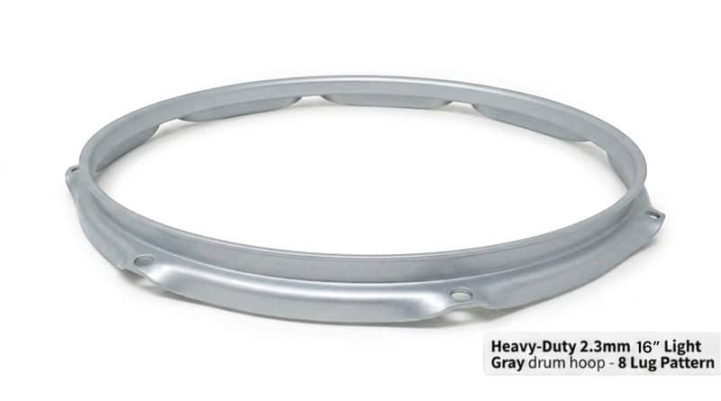 Dolby 16” Gray Hoop 8 Lug 2.3 mm Heavy Duty Triple Flange image 1