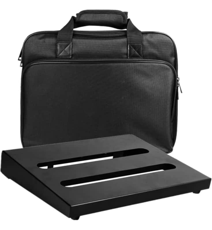 New! Knight Music “The Session” PB14 - Compact Metal Pedal Board, with Case! Like Pedaltrain, OnStage, Fender Professional image 1