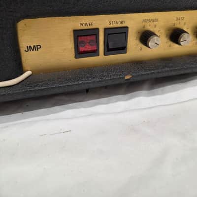 Marshall JMP 2203 Mk2 Master Model Lead 100-Watt Guitar Amp Head 1976 - Black (C013-A9) image 2