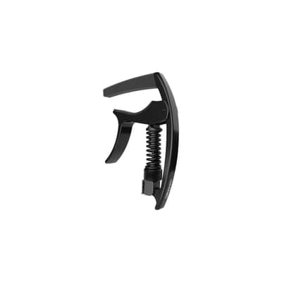 PW-CP-09 Tri-Action Capo Adjustable Tension Black D'Addario image 1