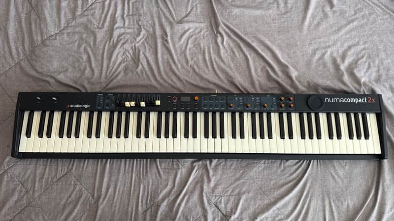 Studiologic Numa Compact 2x 88-Key Semi-Weighted Piano | Reverb