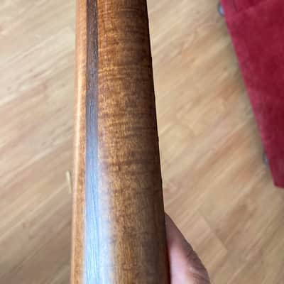 Luthier made Lefty Strat Neck Rare Wood Aguano Masha image 7