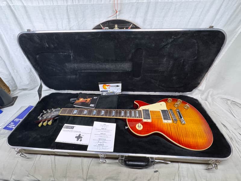 Gibson LPS15H3CH1 100th Anniversary Les Paul Standard Robot Guitar with Case 2015 - Heritage Cherry Sunburst Candy image 1