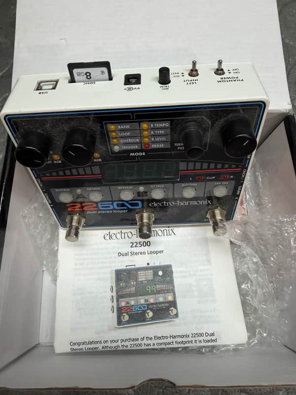 Electro-Harmonix 22500 Dual Stereo Looper 2015 - Present - Black image 1