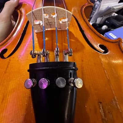 Copy Of Antonius Stradivarius 15.5" Viola 'Faciebat Cremona 1713' Made in Romania 1992 image 19