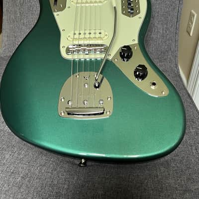Fender Made in Japan FSR Traditional 60s Jaguar  2022  Sherwood Green Metallic image 11