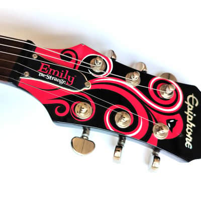 Rare! Epiphone SG Emily The Strange G-310 '2010 w/original GigBag