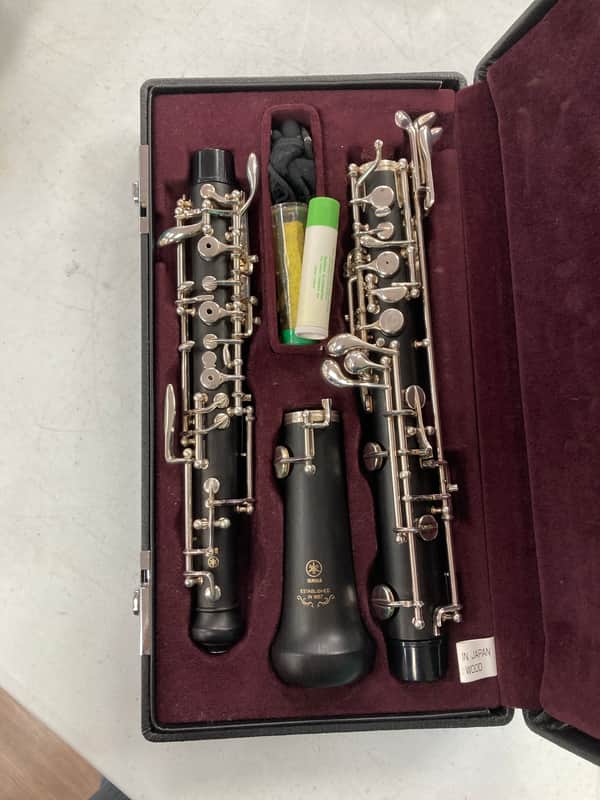 Yamaha YOB-441 Intermediate Grenadilla Oboe 2010s - Black image 1
