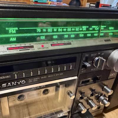 Sanyo MR-X910 Rare Vintage BoomboxJapan  Cassette Deck  Warranty Serviced image 8