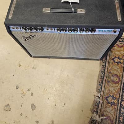 Vintage Fender Twin Reverb 1971 - Silver Face image 2