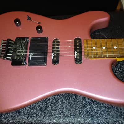 Charvel Model 3 HSS 1987 - Burgundy Mist Metallic image 2