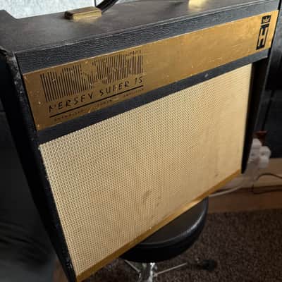 WEM Watkins Hesseys Mersey Super 15 Tube Amplifier 1964 image 2