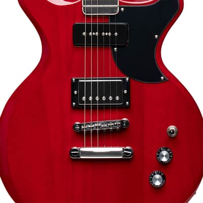 Stagg Silveray DC TCH Silveray series, DC model, Solid mahogany body & double cutaway image 8