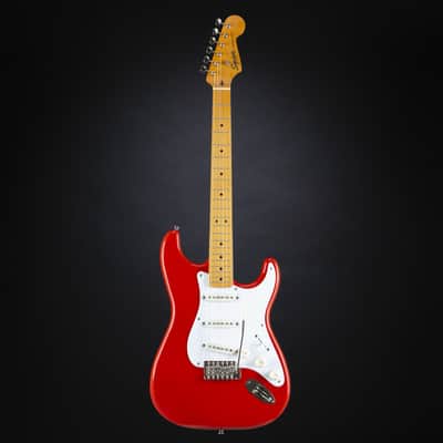 Squier Classic Vibe '50s Stratocaster MN Fiesta Red - Electric Guitar image 2