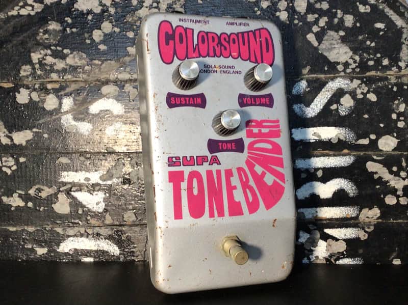 Colorsound Supa Tonebender Fuzz 1974 - Silver image 1