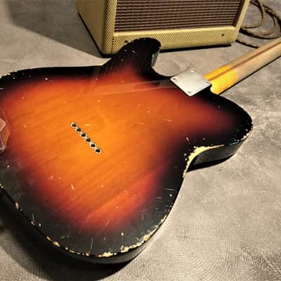 Relic Fender American Special Telecaster Road Worn Sunburst by Nate's Relic Guitars image 4