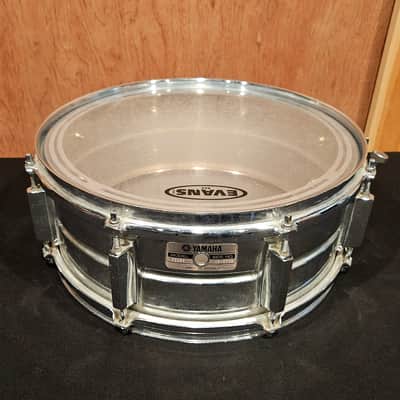 Yamaha SD-255 5.5x14" 8-Lug Steel Snare Drum image 1