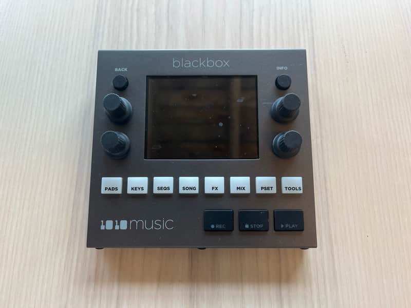 1010 Music Blackbox Desktop Compact Sampling Studio 2016 - Present - Black image 1