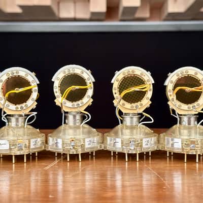 Vintage Neumann U87 Condenser Microphone Matched Quartet! Sequential SNs! 1971 U 87 With Swivel Mounts. Rare! image 14