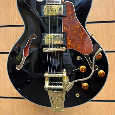 Epiphone Sheraton II – Upgraded w/ Lindy Fralin P92s, Bigsby, Bone Nut w/Hardshell Case image 1