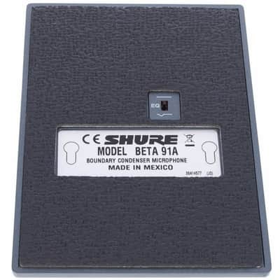 Shure BETA 91A | Boundary Condenser Microphone. New with Full Warranty! image 8