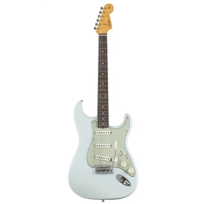 Fender Vintage Custom 1959 Stratocaster Faded Aged Sonic Blue - Electric Guitar image 2